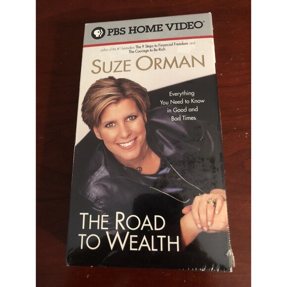 The Road to Wealth VHS Suze Orman New, Sealed 9 Steps to Financial Success - Picture 1 of 3